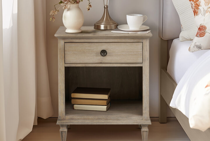 Modeled after French-inspired furniture found in the European Countryside