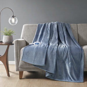 Our heated throw utilizes state of the art Secure Comfort heated technology that adjusts the temperature of your throw based on overall temperature