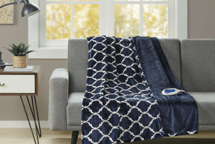 Our heated throw utilizes state of the art Secure Comfort heated technology that adjusts the temperature of your throw based on overall temperature