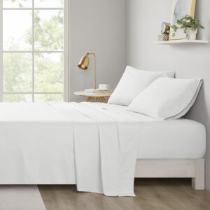 Ensure a comfortable night's sleep with this soft and smooth microfiber sheet set. Naturally wrinkle-free while providing the perfect comfort all year long. These sheets are also OEKO-TEX certified