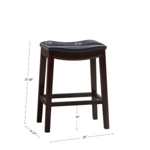 This backless counter stool reinvents the familiar lines of classic Italian design with comfort and value in mind. Assembly required and tools included