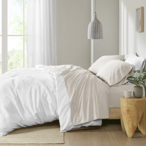 Sleep in year-round breathable comfort with these relaxed cotton sheet sets. These sheets have been lightly brushed for an ultra-soft feel. The percale weave combined with the cotton makes this the perfect sheet if you're looking for a cooler and airy good night's sleep. These sheets are also hypoallergenic and machine washable for easy care.