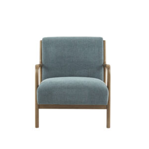 this accent chair combines durability with style. The generous seating space and soft upholstery provide comfort