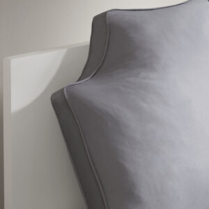 this headboard pillow features a zipper closure and piping edge that creates a clean finished look. Update your bedroom décor by placing this oversized headboard pillow on top of your bed.