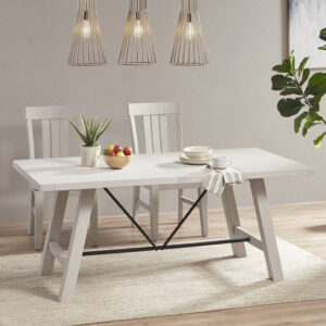 Transform your home into a rustic retreat with the INK+IVY Sonoma Dining Table. Made from solid wood