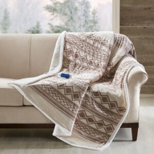 The Woolrich heated throw utilizes state of the art Secure Comfort heated technology that adjusts the temperature of your throw based on overall temperature