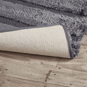 each tufted bath rug is also durable for long-lasting