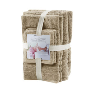 while still featuring a 650gsm quality weight for a soft and plush feel. Each towel is finished with SILVADUR™ antimicrobial treatment providing built in freshness protection