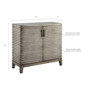 making this Chest fit a style for any room in your home. Composed of engineered wood