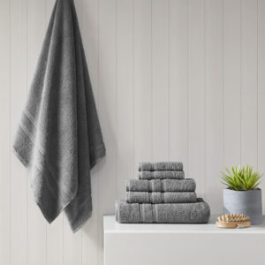 Dry off with the bliss comfort of our 510 Design Aegean 100% Turkish Cotton 6 Piece Towel Set. Made from 100% Turkish cotton