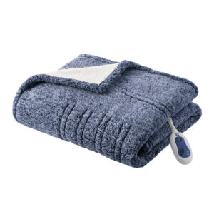 while built-in overheating protection technology will give you peace of mind. This heated throw is also machine washable for easy care and maintenance