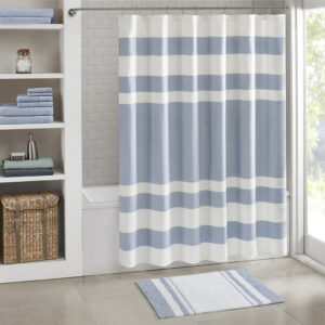 Update your bathroom with the Madison Park Spa Cotton Bath Rug. This 100% cotton