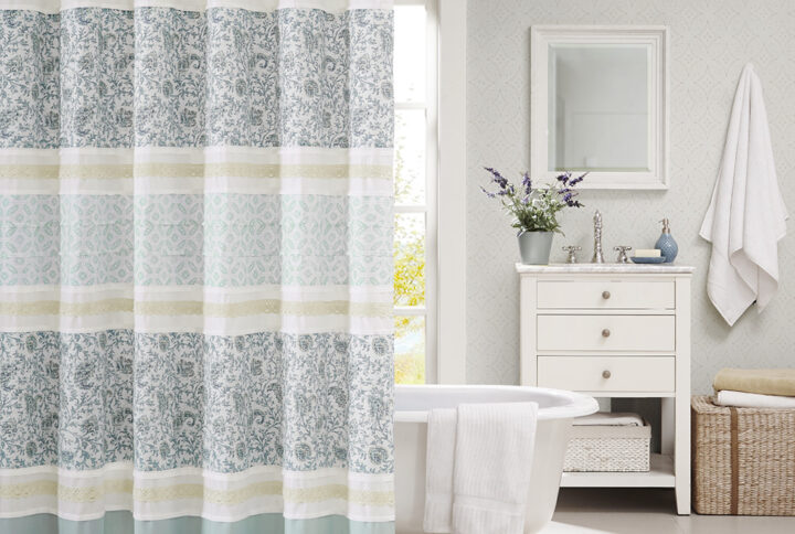 For a charming and stylish touch to your bathroom