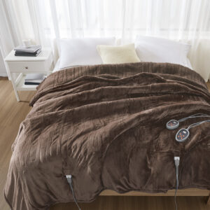 Sleep in ease in our Beautyrest Heated blanket with Secure Comfort Technology