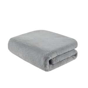 while the velvet reverse offers added luxury and warmth. Lay the throw over your bed set for an added soft texture or drape it on your sofa for a decorative piece. This throw is machine washable for easy care and is also OEKO-TEX certified