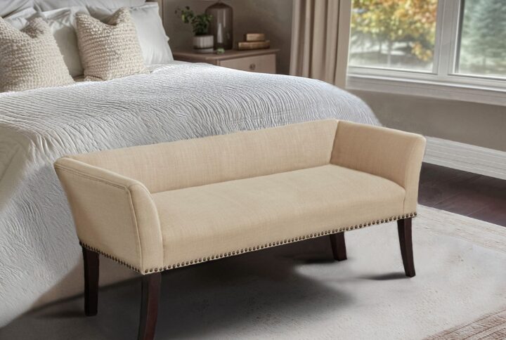 highlighted with sleek nailhead trim for a touch of sophistication. Designed for both style and comfort