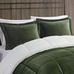 this comforter set includes two coordinating shams (1 in Twin/Twin XL) and a decorative pillow for added style. The down alternative fill is hypoallergenic for a comfortable night of sleep. Machine washable for easy care