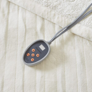 which is designed to virtually eliminate ElectroMagnetic Field emissons. The soft flexible wires and ultra-soft microlight plush fabric ensures your comfort. It reverses to a soft berber that adds extra warmth and loft. The heated blanket features 10 hour auto shut off and has 20 different temperature settings so you can customize the precise temperature you want. It's also machine washable for easy care and OEKO-TEX certified