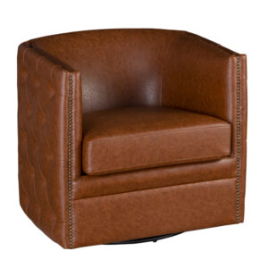 bronze nailhead accents