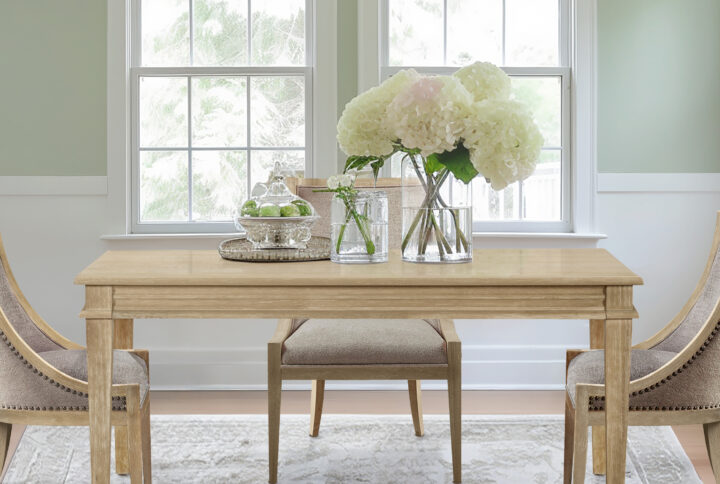 Discover the Martha Stewart Bedford Collection's Bella Dining Table