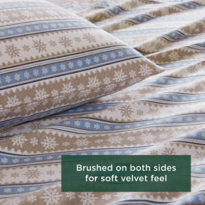 to give you a comfy update to your bedroom. Machine washable for easy care