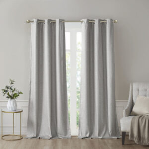 Elevate your decor with the modern style and function of our SunSmart Como Tonal Printed Faux Silk Room Darkening Panel Pair. This curtain pair flaunts a tonal hue on a faux silk textured fabric that creates a beautiful and rich modern look. Registered with OEKO-TEX certification