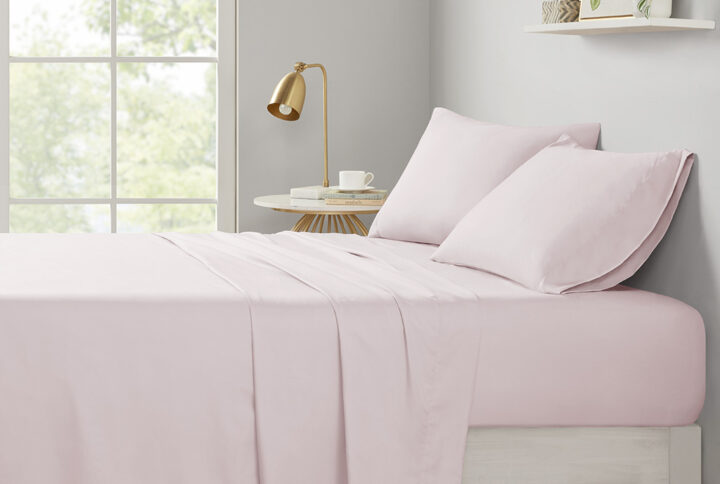 Ensure a comfortable night's sleep with this soft and smooth microfiber sheet set. Naturally wrinkle-free while providing the perfect comfort all year long. These sheets are also OEKO-TEX certified