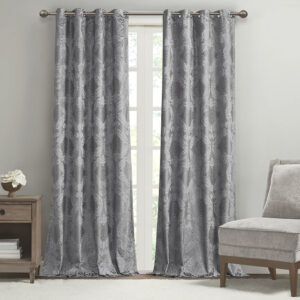 providing a rich and luxe sheen for beautiful texture and dimension. The foamback and bonding finish on the reverse makes this curtain 100% total blackout