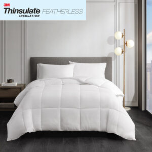 The Sleep Philosophy® down alternative comforter collection features 3M™ Thinsulate™ Featherless Insulation-600 Fill Power