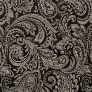 our Madison Park Aubrey Window Curtain Pair is the perfect touch to your decor. The alluring jacquard weave is inspired from an updated paisley motif and is woven in beautiful hues of black