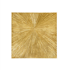 The Madison Park Signature Sunburst Hand Painted Dimensional Resin Wall Art provides a modern update to your home decor. Featuring an abstract burst design with heavy textured detailing for beautiful dimension