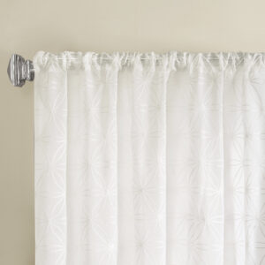 for a refreshing update. The lightweight sheer fabric adds a soft touch to any room