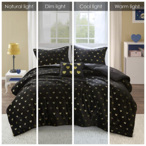 so you can sleep soundly. This comforter set is also OEKO-TEX certified and is machine washable for easy care.