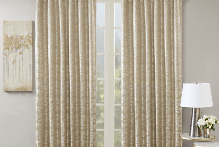 SunSmart Cassius Jacquard Total Blackout Panel is the perfect update to your windows