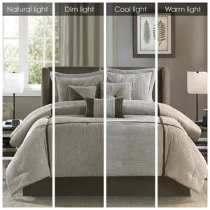 the Dallas comforter set is perfect for you. Made from polyester micro corduroy