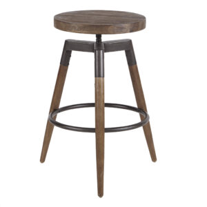 this counter stool/barstool brings a modern touch to your home. Assembly required.