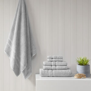 Dry off with the bliss comfort of our 510 Design Aegean 100% Turkish Cotton 6 Piece Towel Set. Made from 100% Turkish cotton