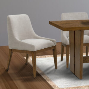 Experience modern rustic style at a remarkable value with the INK+IVY Frank collection. These dining chairs are crafted from solid wood and feature cushioned backs and seats