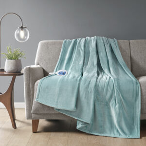 Our heated throw utilizes state of the art Secure Comfort heated technology that adjusts the temperature of your throw based on overall temperature