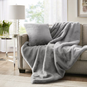 Luxury premium throw made of faux fur is irresistibly soft and warm to the touch. This fun and fashionable throw offers superior comfort and style to deck out your room.