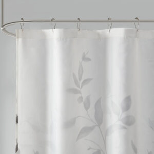 separate liner is still recommended and can be purchased seperately. Machine washable for easy care; Each shower curtain measure 72"x72" and is finished with 12 button holes at the top making it easy to hang; hooks and rod are not included and will need to be purchased separately. Complete the look with coordinating Window panel