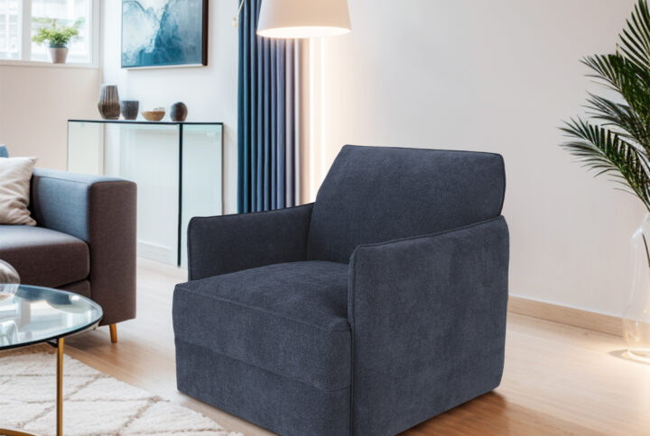 Indulge in the timeless design of the Chapel Hill Carly swivel chair. It offers enduring durability with an upright sit