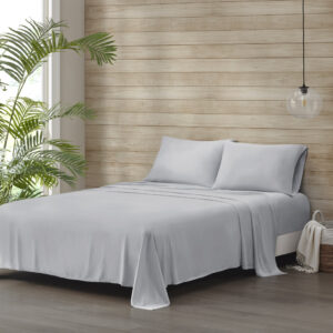 Refresh your bed and snuggle up in comfort every night with these silky smooth Tencel Lyocell and polyester blend sheet set. This ultra soft sheet set is incredibly breathable and wicks away moisture to keep you cool all night. With a 240 thread count