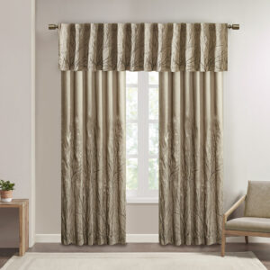 Creating Alluring Contrast And Dimension. The Valance Features Added Lining For More Privacy And Better Drapability