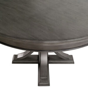 this round dining table adds a subtle elegance to your kitchen. Assembly is required.