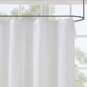 creating beautiful dimension for a clean and fresh update. As this curtain is sheer