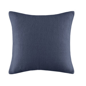 The INK+IVY Bree Knit Square Pillow Cover offers a simple and cozy addition to your living room decor. This knit pillow cover is made from ultra-soft acrylic to create a casual cottage look. A hidden zipper closure provides a clean finished edge to the design. Machine washable for easy care