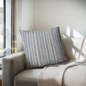 Enhance the timeless style of your living space with the Chapel Hill Multi Stripe Square Throw Pillow. Its neutral color and square shape make it a versatile choice for any room. The construction of the pillow sham includes a hidden zipper with a removeable shell. Unzip the sham to remove the insert for laundering purposes or for changing out your shams for seasonal decor. The included pillow insert is stuffed with 50% polyester fiberfill and 50% feathers. Its stripe design is a lovely addition to any room and pairs perfectly with the Chapel Hill chairs