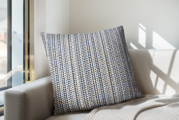 Enhance the timeless style of your living space with the Chapel Hill Multi Stripe Square Throw Pillow. Its neutral color and square shape make it a versatile choice for any room. The construction of the pillow sham includes a hidden zipper with a removeable shell. Unzip the sham to remove the insert for laundering purposes or for changing out your shams for seasonal decor. The included pillow insert is stuffed with 50% polyester fiberfill and 50% feathers. Its stripe design is a lovely addition to any room and pairs perfectly with the Chapel Hill chairs