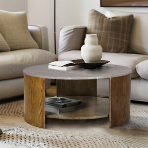 Elevate your living space with the sophisticated Keegan coffee table by Ink+Ivy